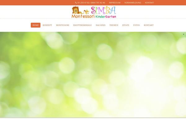 simbakindergarten.at site used Kids Zone