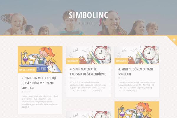 Alizee theme site design template sample