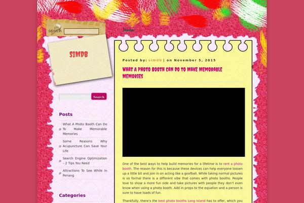 D5 COLORFUL theme site design template sample
