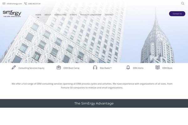 simergy.com site used Simergy