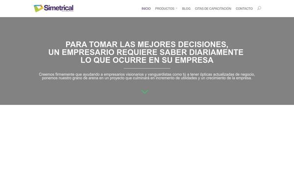 Divi theme site design template sample