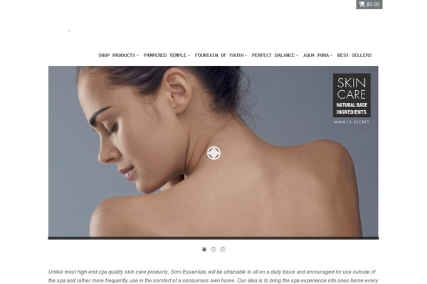 Enfinity theme site design template sample