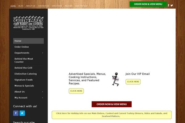 Pragma theme site design template sample