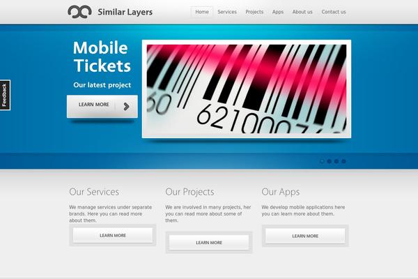 similarlayers.com site used Prosto