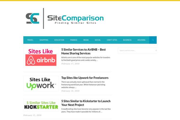 Clickright theme site design template sample