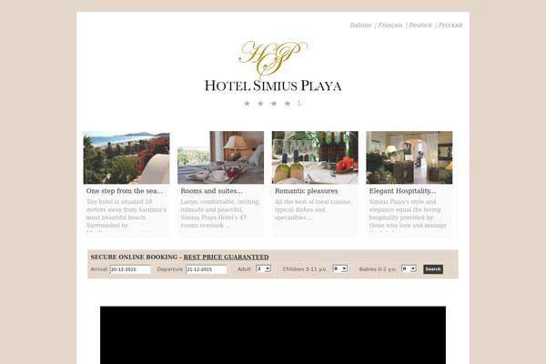 Enigma theme site design template sample