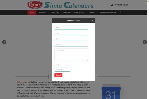 Site using Cn-enquiry-v-1.1.0 plugin