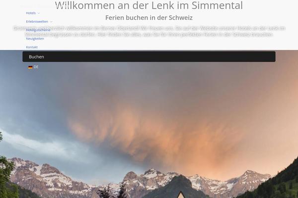 Site using Wp-snow-effect plugin