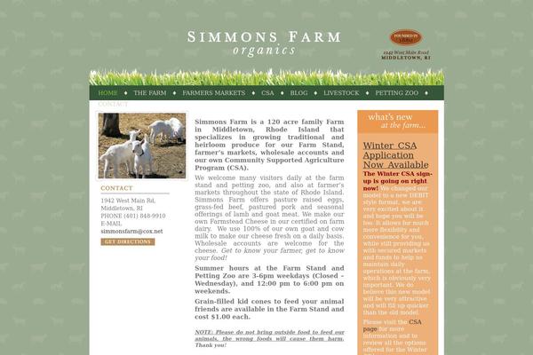 AndyBlue theme site design template sample