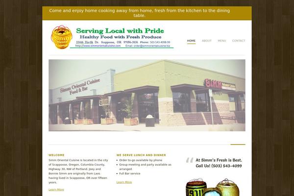 Site using Easy Testimonials plugin