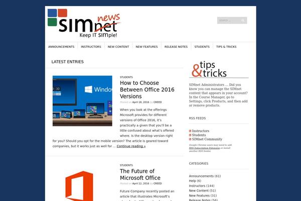 simnetcommunity.com site used Sight-wpcom