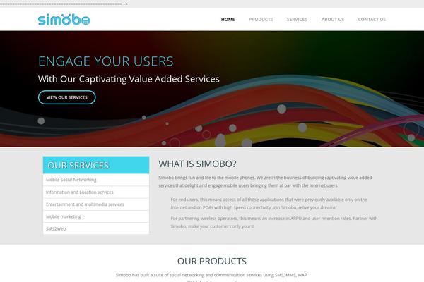 simobo.com site used Mixin
