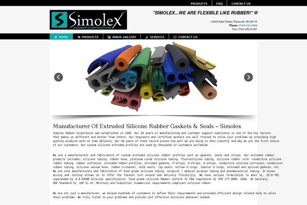 simolex.com site used Default-theme