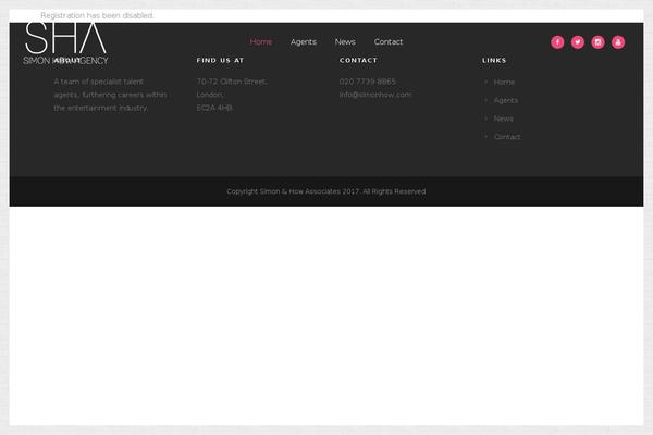 Site using Oshine-modules plugin