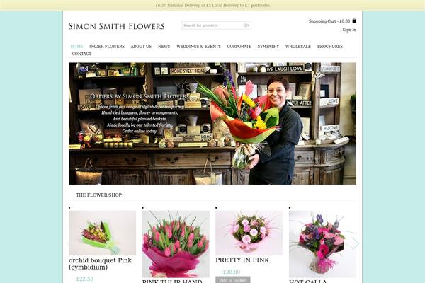 Blanco theme site design template sample