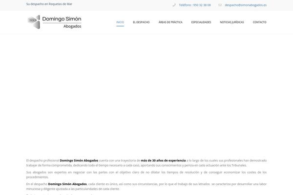 Accounting-child theme site design template sample