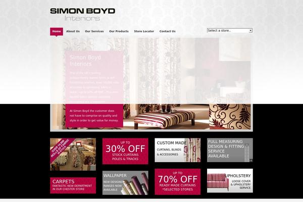 BlankSlate theme site design template sample