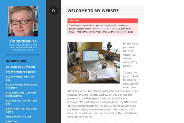 Writr theme site design template sample