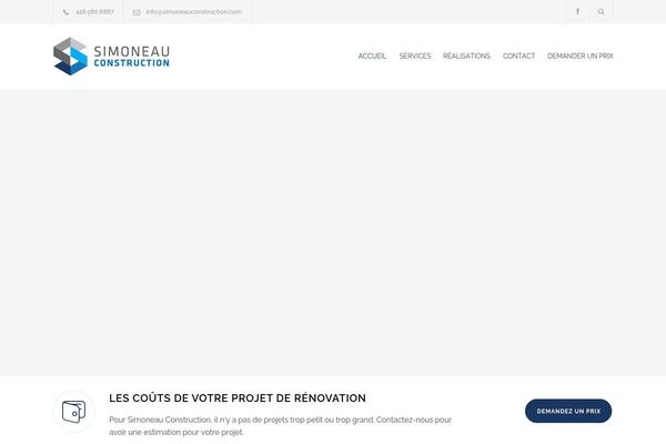 Renovate theme site design template sample