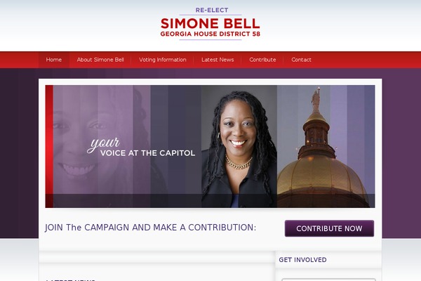 The-cause theme site design template sample