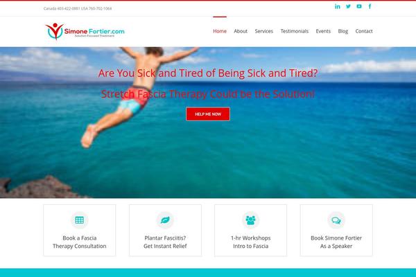 Avada theme site design template sample