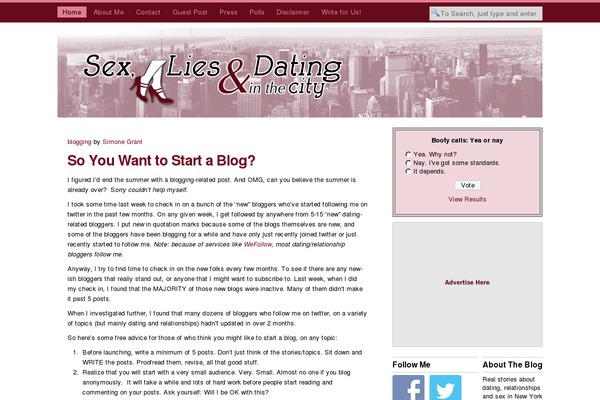 Site using Adsanity plugin