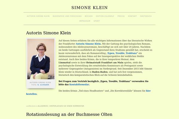 Brunelleschi theme site design template sample