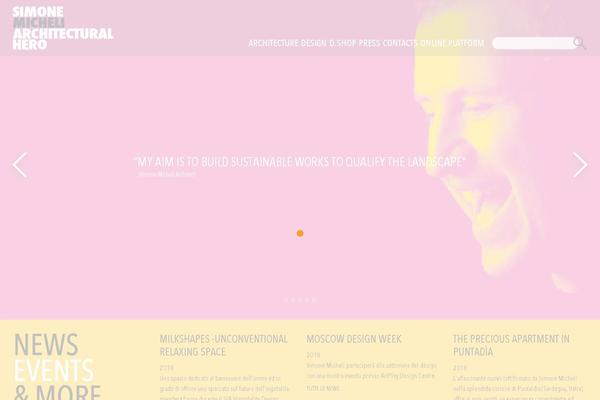 simonemicheli.com site used Simone-micheli-architetto