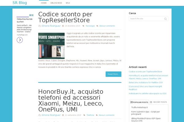 Site using Syntax Highlighter and Code Colorizer for WordPress plugin