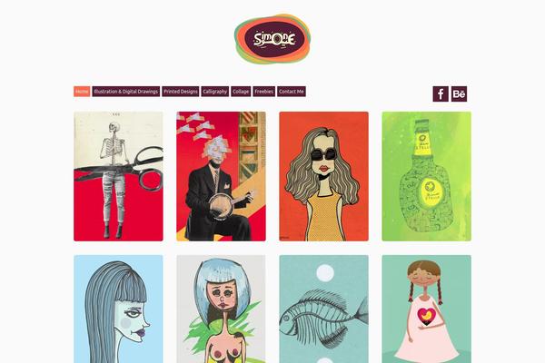 Grid Theme Responsive theme site design template sample
