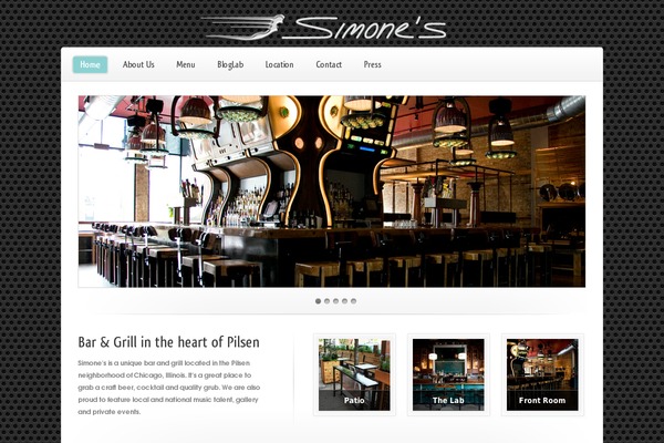 simonesbar.com site used Limon