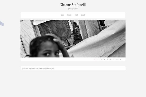 Zenon Lite theme site design template sample