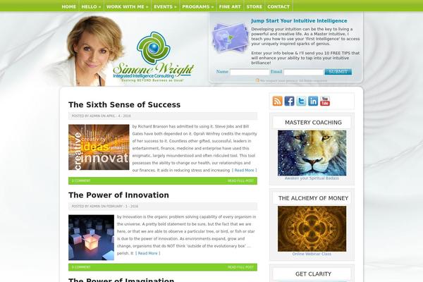 Divi Child theme site design template sample