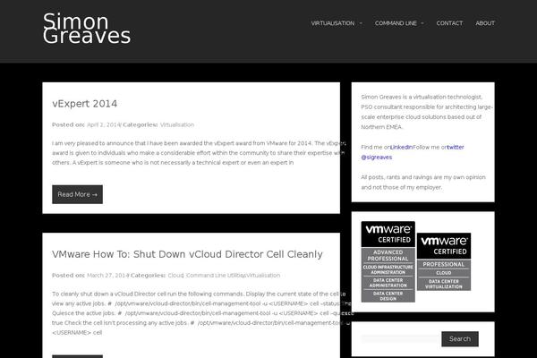 Nova Lite theme site design template sample