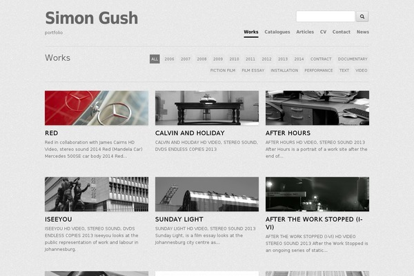 Twenty Twenty theme site design template sample