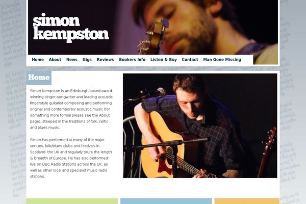 Promenade theme site design template sample