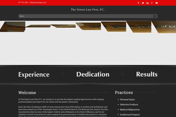 Salient Child theme site design template sample