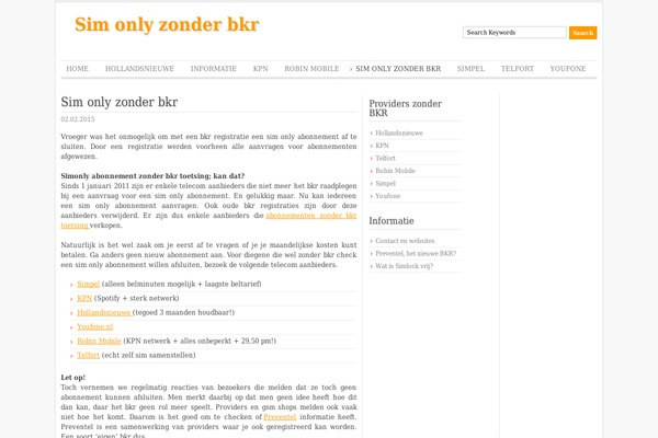 ADSimple theme site design template sample