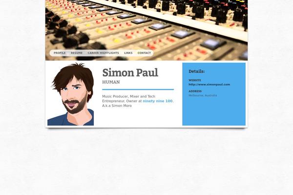 Self theme site design template sample