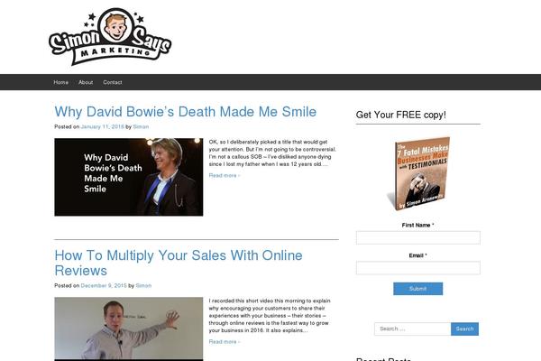 Site using Cyberchimpsoptions plugin