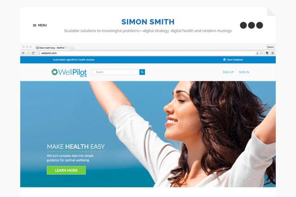 Hoffman theme site design template sample