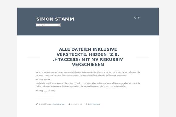 simonstamm.de site used Beard