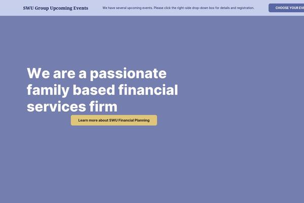 simonwu.com.au site used Swufinancial