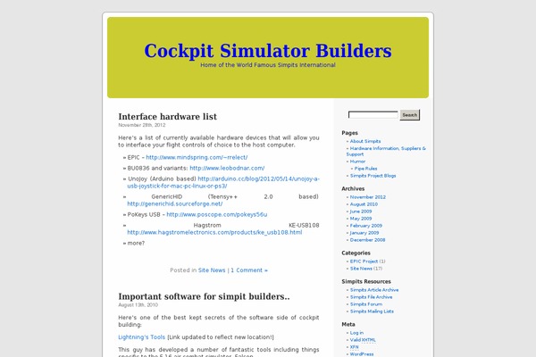 Default theme site design template sample