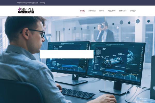 Site using Designthemes-portfolio-addon plugin