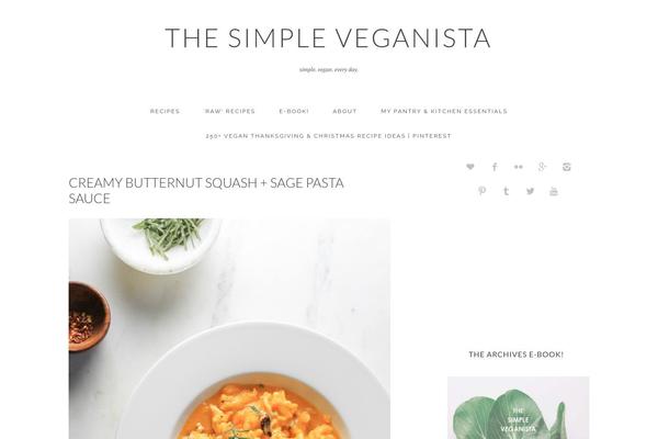Site using Simple Social Icons plugin
