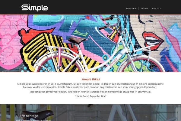 simplebikes.com site used Simple-bikes