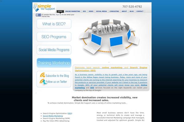 Mystique theme site design template sample
