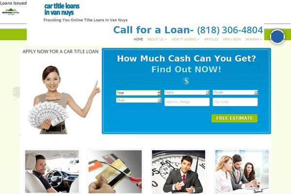 Site using Simple Finance Calculator plugin