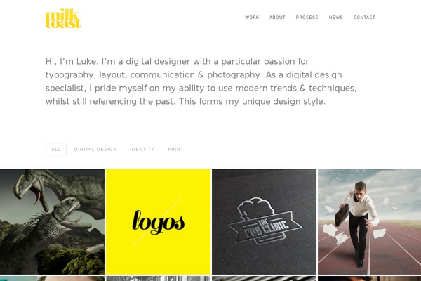 GridStack theme site design template sample